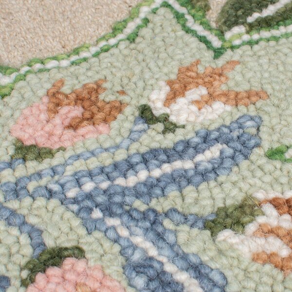 VLNENÝ KOBEREC, 120/170 cm zelená Flair Rugs - Online Only bytové doplnky, Online Only