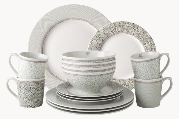 Porcelánová súprava riadu Gift, 4 osoby, 16 ks
