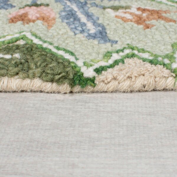 VLNENÝ KOBEREC, 120/170 cm zelená Flair Rugs - Online Only bytové doplnky, Online Only