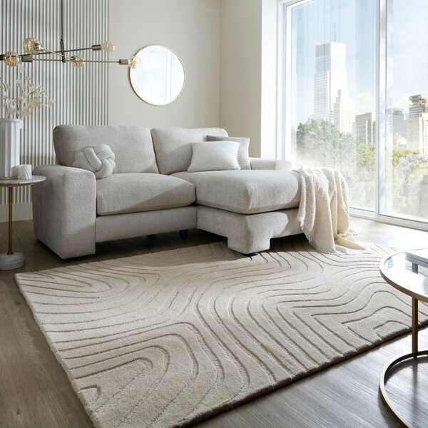 VLNENÝ KOBEREC, 160/230 cm prírodná farba Flair Rugs - Online Only bytové doplnky, Online Only
