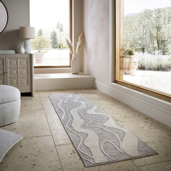 BEHÚŇ, 60/223 cm, sivá Flair Rugs - Online Only bytové doplnky, Online Only