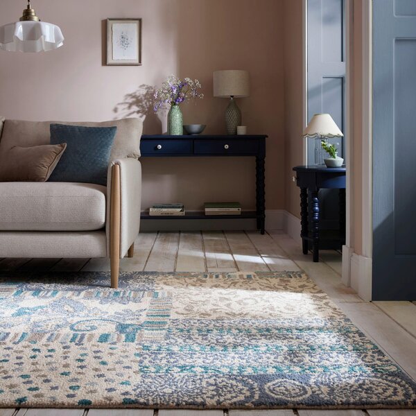VLNENÝ KOBEREC, 120/170 cm modrá Flair Rugs - Online Only bytové doplnky, Online Only