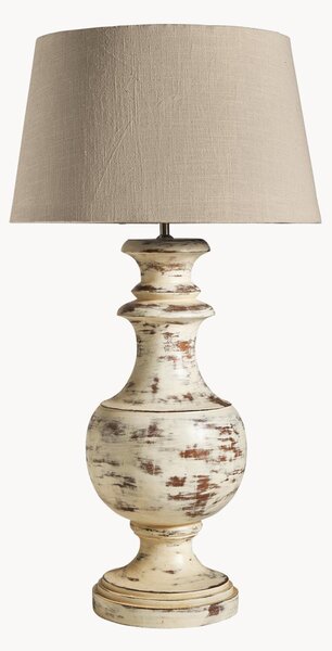 Stolová lampa z mangového dreva Raeka