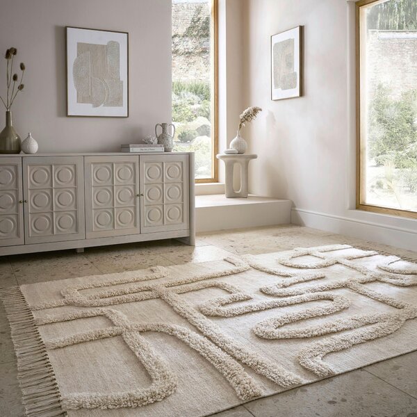 VLNENÝ KOBEREC, 120/170 cm prírodná farba Flair Rugs - Online Only bytové doplnky, Online Only
