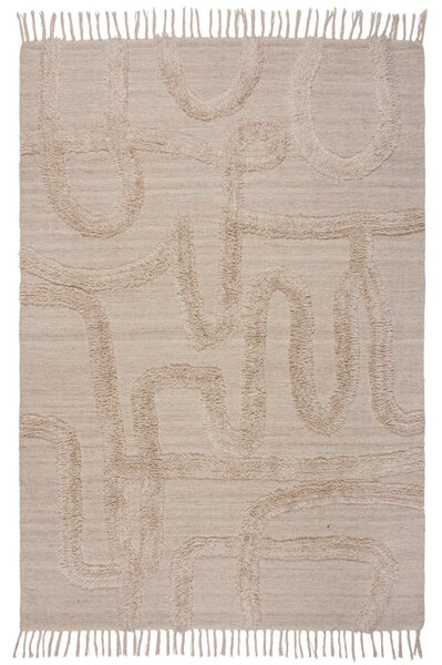 VLNENÝ KOBEREC, 120/170 cm prírodná farba Flair Rugs - Online Only bytové doplnky, Online Only