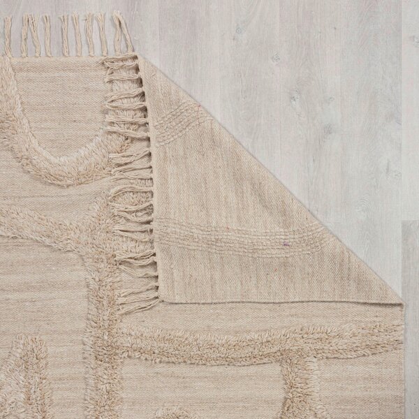 VLNENÝ KOBEREC, 120/170 cm prírodná farba Flair Rugs - Online Only bytové doplnky, Online Only
