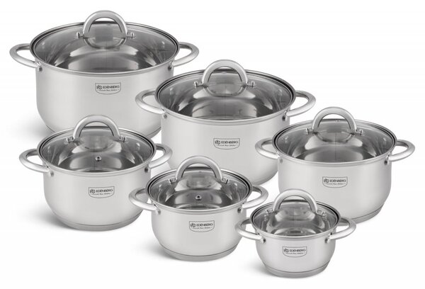 12 kusový set hrncov - Grande Home