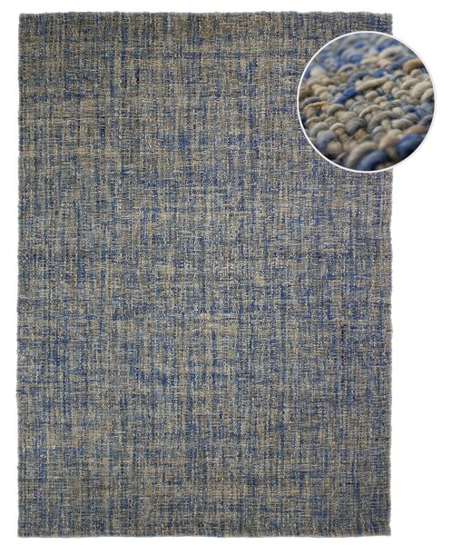 VLNENÝ KOBEREC, 120/170 cm modrá Flair Rugs - Online Only bytové doplnky, Online Only
