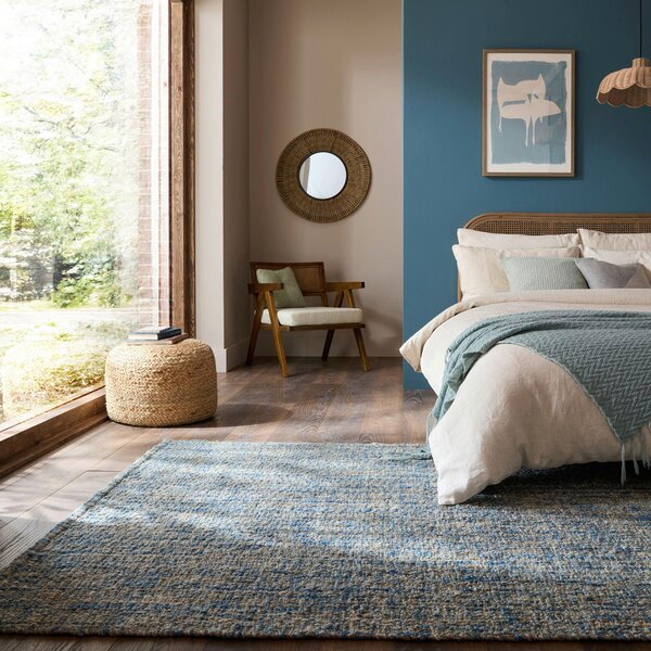 VLNENÝ KOBEREC, 120/170 cm modrá Flair Rugs - Online Only bytové doplnky, Online Only
