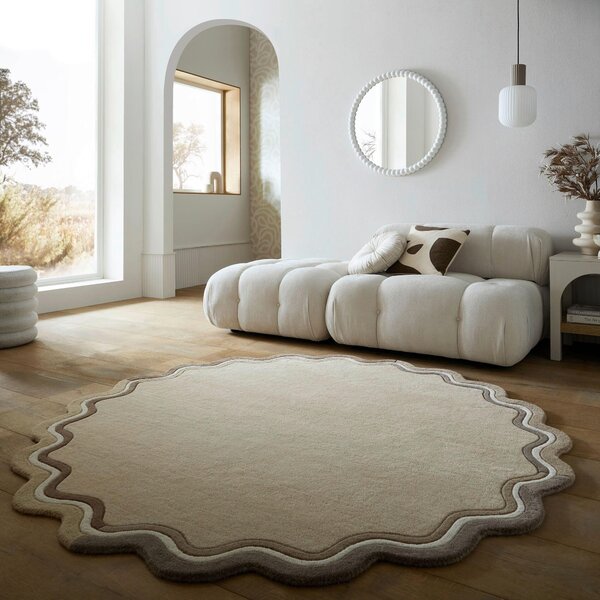 VLNENÝ KOBEREC, 180 cm prírodná farba Flair Rugs - Online Only bytové doplnky, Online Only