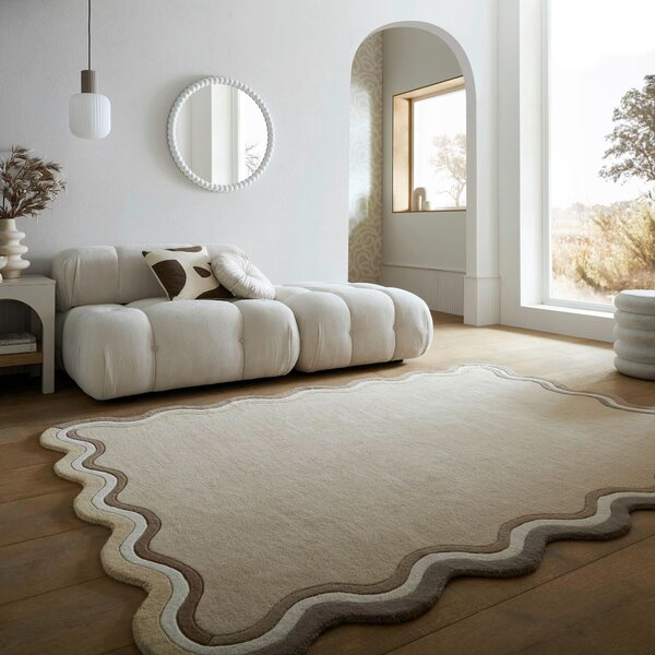 VLNENÝ KOBEREC, 120/170 cm prírodná farba Flair Rugs - Online Only bytové doplnky, Online Only