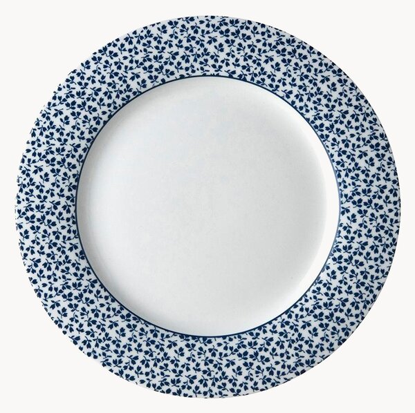 Porcelánové raňajkové taniere Floris, 4 ks