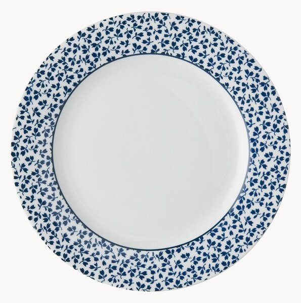 Porcelánové dezertné taniere Floris, 4 ks