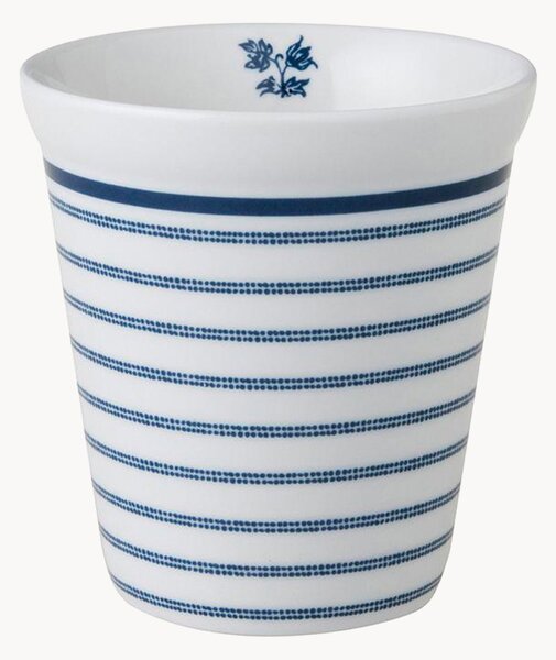 Porcelánové šálky Candy Stripe, 4 ks