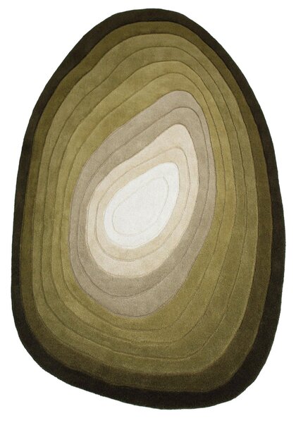 VLNENÝ KOBEREC, 160/230 cm zelená Flair Rugs - Online Only bytové doplnky, Online Only