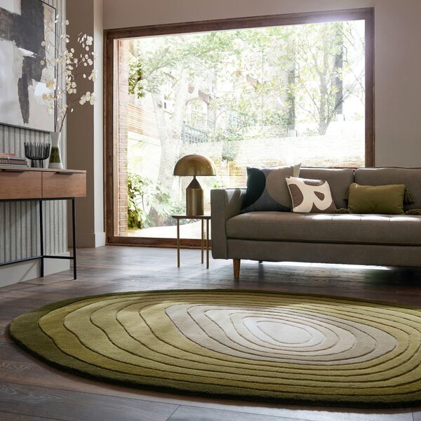 VLNENÝ KOBEREC, 160/230 cm zelená Flair Rugs - Online Only bytové doplnky, Online Only