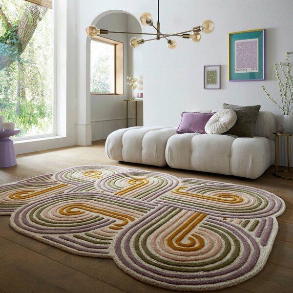 VLNENÝ KOBEREC, 140/200 cm zelená Flair Rugs - Online Only bytové doplnky, Online Only