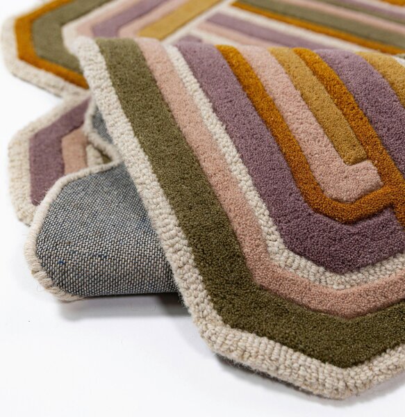 VLNENÝ KOBEREC, 140/200 cm orgovánová Flair Rugs - Online Only bytové doplnky, Online Only