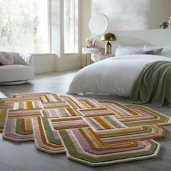 VLNENÝ KOBEREC, 140/200 cm orgovánová Flair Rugs - Online Only bytové doplnky, Online Only