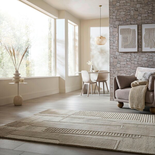 VLNENÝ KOBEREC, 140/200 cm prírodná farba Flair Rugs - Online Only bytové doplnky, Online Only