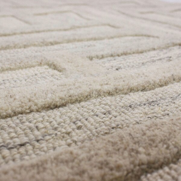 VLNENÝ KOBEREC, 140/200 cm prírodná farba Flair Rugs - Online Only bytové doplnky, Online Only