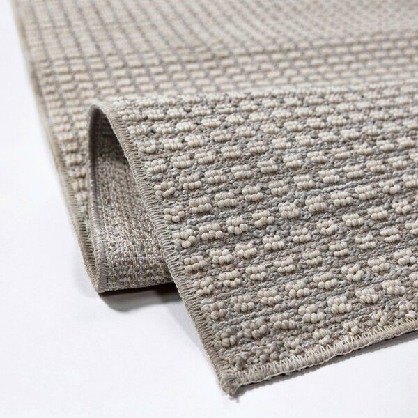 TKANÝ KOBEREC, 140/194 cm sivá Flair Rugs - Online Only bytové doplnky, Online Only