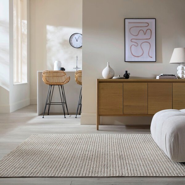 TKANÝ KOBEREC, 140/194 cm sivá Flair Rugs - Online Only bytové doplnky, Online Only
