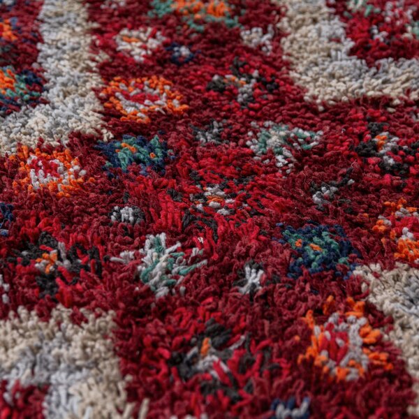 KOBEREC S VYSOKÝM VLASOM, 133/190 cm červená Flair Rugs - Online Only bytové doplnky, Online Only