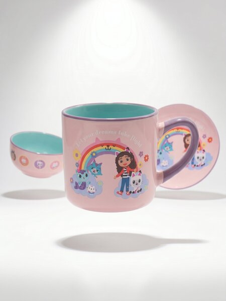 Sinsay - Keramický hrnček s uškom Gabby’s Dollhouse - viacfarebná
