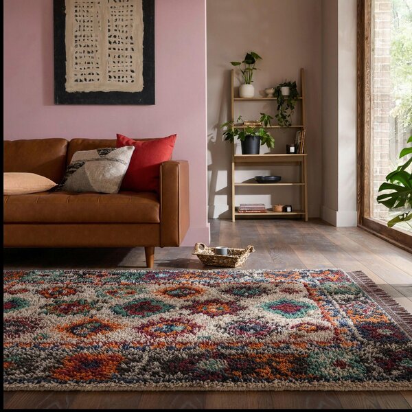 KOBEREC S VYSOKÝM VLASOM, 133/190 cm viacfarebná Flair Rugs - Online Only bytové doplnky, Online Only