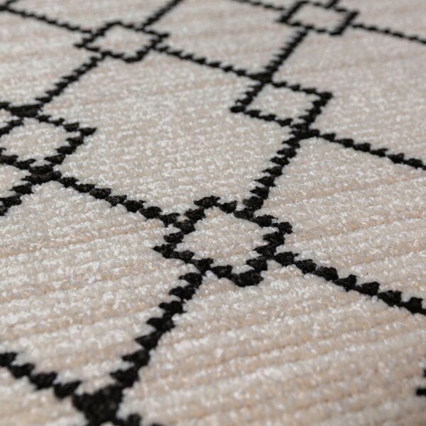 TKANÝ KOBEREC, 120/160 cm čierna Flair Rugs - Online Only bytové doplnky, Online Only