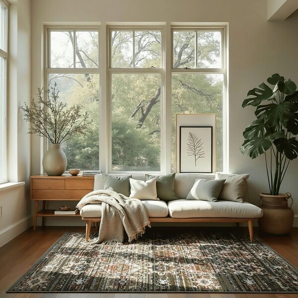 TKANÝ KOBEREC, 120/160 cm zelená Flair Rugs - Online Only bytové doplnky, Online Only