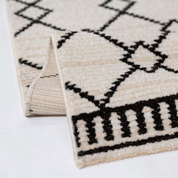 TKANÝ KOBEREC, 120/160 cm čierna Flair Rugs - Online Only bytové doplnky, Online Only