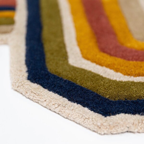 VLNENÝ KOBEREC, 140/200 cm terakotová Flair Rugs - Online Only bytové doplnky, Online Only
