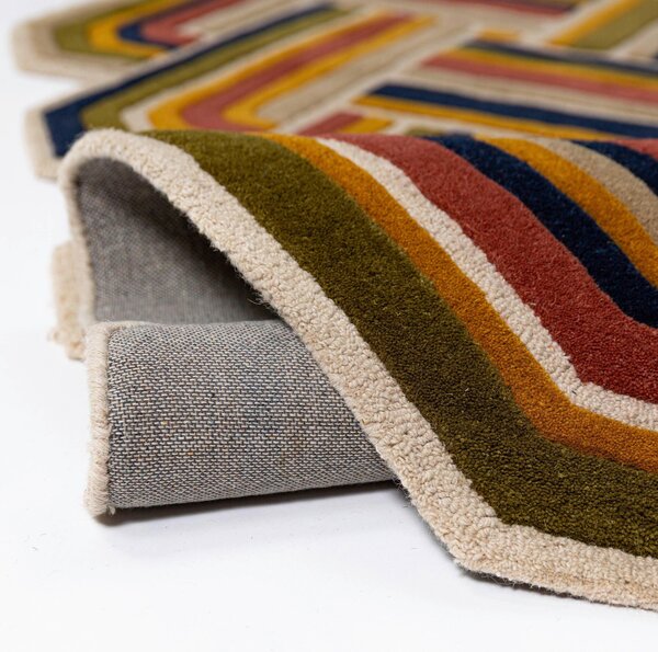 VLNENÝ KOBEREC, 140/200 cm terakotová Flair Rugs - Online Only bytové doplnky, Online Only