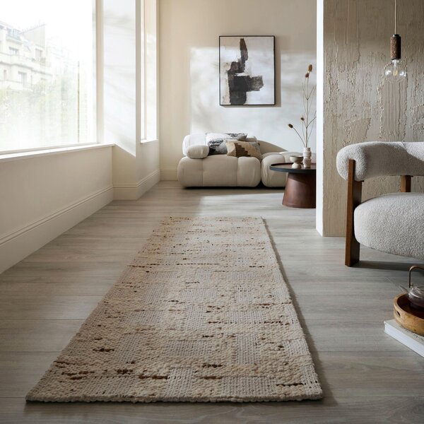 RUČNE TKANÝ KOBEREC, 80/230 cm prírodná farba Flair Rugs - Online Only bytové doplnky, Online Only
