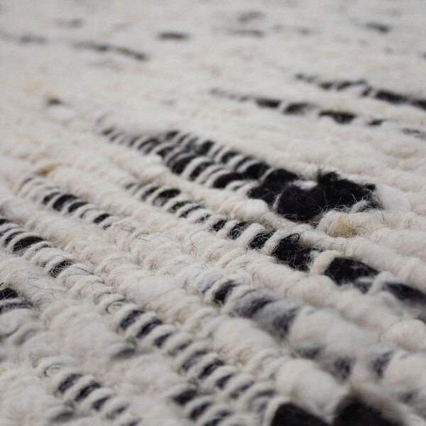 RUČNE TKANÝ KOBEREC, 140/200 cm čierna Flair Rugs - Online Only bytové doplnky, Online Only
