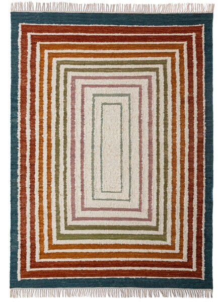 RUČNE TKANÝ KOBEREC, 140/200 cm viacfarebná Flair Rugs - Online Only bytové doplnky, Online Only