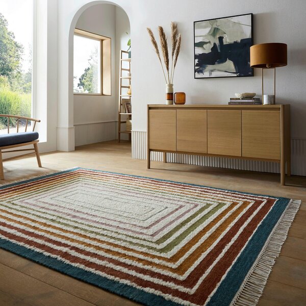 RUČNE TKANÝ KOBEREC, 140/200 cm viacfarebná Flair Rugs - Online Only bytové doplnky, Online Only