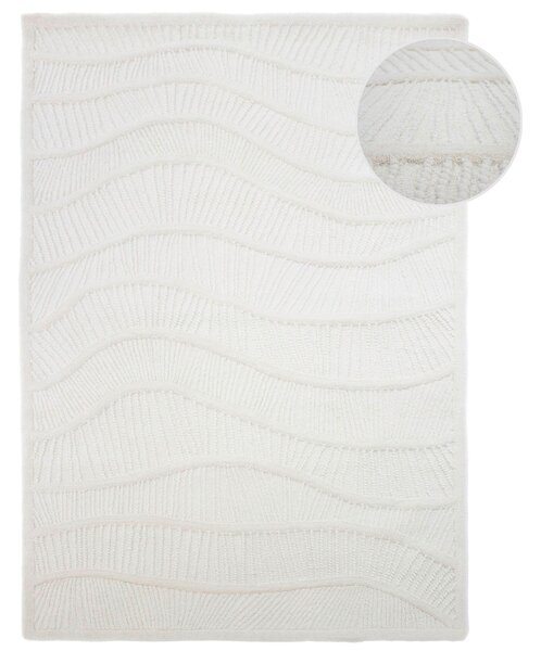 VLNENÝ KOBEREC, 140/200 cm biela Flair Rugs - Online Only bytové doplnky, Online Only
