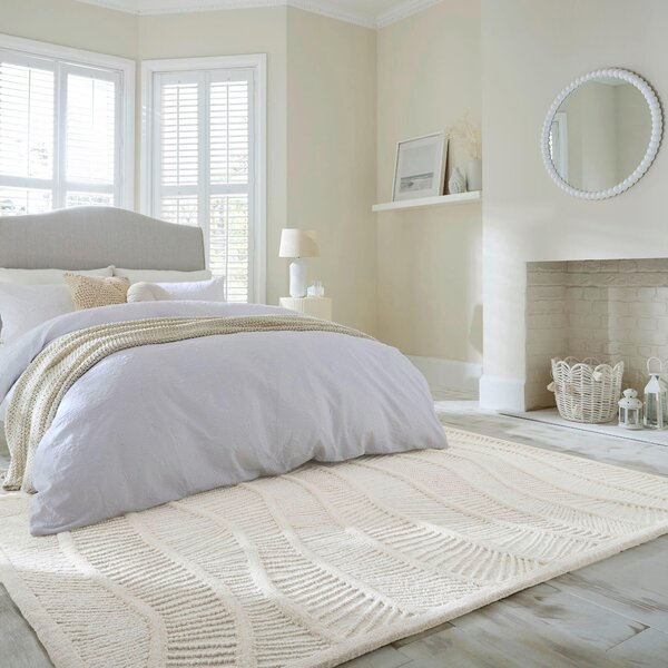 VLNENÝ KOBEREC, 140/200 cm biela Flair Rugs - Online Only bytové doplnky, Online Only