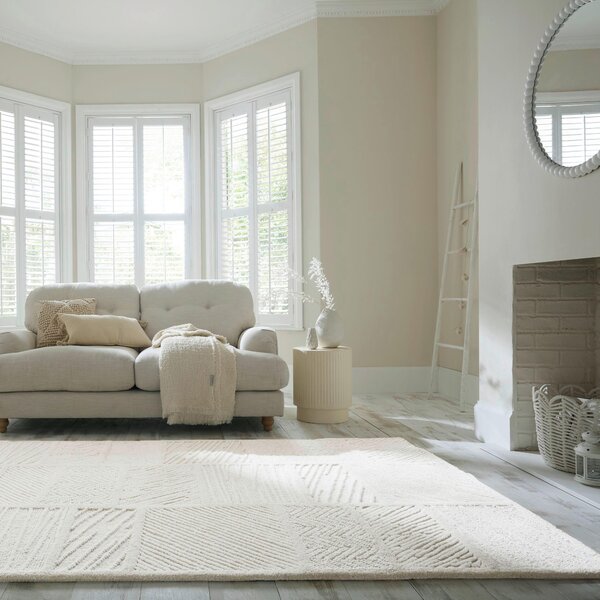 VLNENÝ KOBEREC, 140/200 cm biela Flair Rugs - Online Only bytové doplnky, Online Only