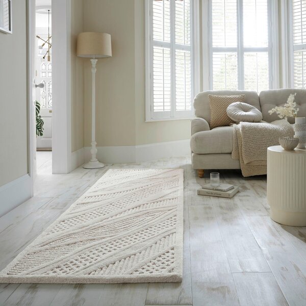 BEHÚŇ, 80/230 cm, biela Flair Rugs - Online Only bytové doplnky, Online Only