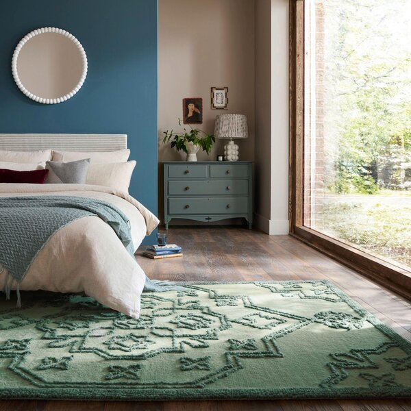 VLNENÝ KOBEREC, 140/200 cm pastelová modrá Flair Rugs - Online Only bytové doplnky, Online Only