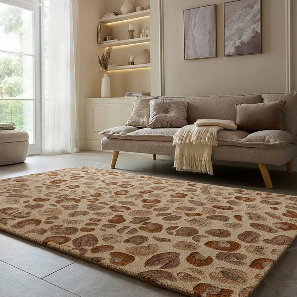 RUČNE TKANÝ KOBEREC, 140/200 cm prírodná farba Flair Rugs - Online Only bytové doplnky, Online Only