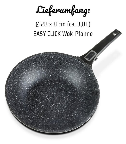 PANVICA WOK povrch Vitaflon® Granit 28 cm GSW - Online Only bytové doplnky, Online Only