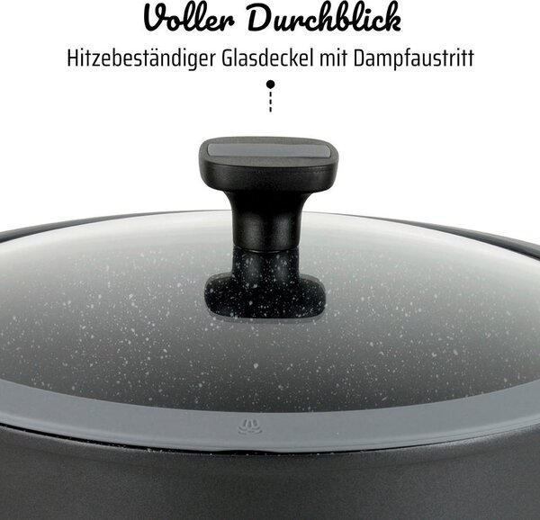 PANVICA NA DUSENIE povrch Vitaflon® Granit 28/8,2 cm GSW - Online Only bytové doplnky, Online Only