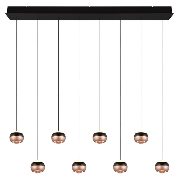 ZÁVESNÉ LED SVIETIDLO, 150/13/200 cm Trio Leuchten - Interiérové svietidlá
