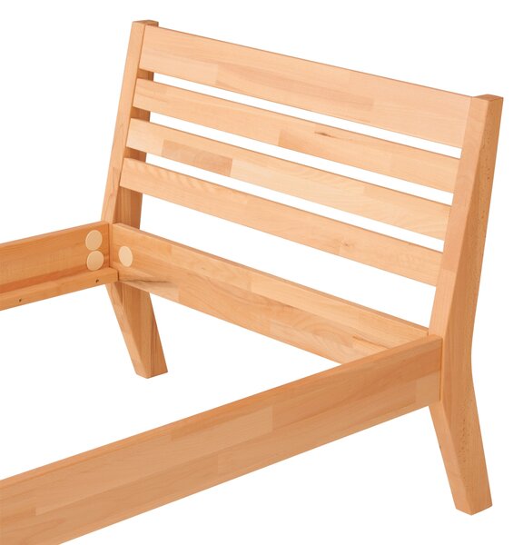 POSTEĽ, 90/200 cm jadrový buk MID.YOU - Online Only spálne, Online Only