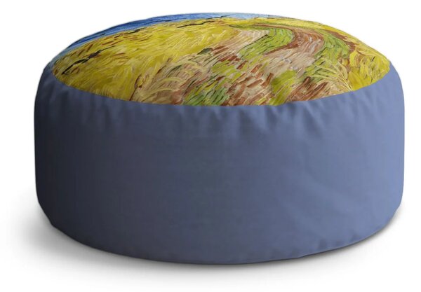 Sablio Taburet Circle Pšeničné pole s vranami - Vincent van Gogh: 38x48 cm